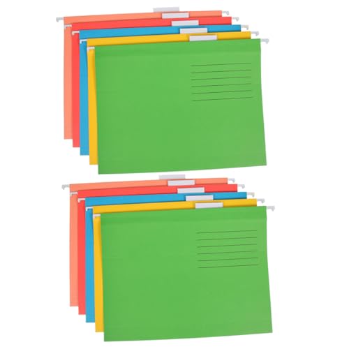 HYTROVE 10Stücke Hängende Dateiordner Aufbewahrungslösungen für Büro Schule und Zuhause Robuste Hängemappen und Praktische HYTROVE 10Stücke Hängende Dateiordner Aufbewahrungslösungen für Büro Schule und Zuhause Robuste Hängemappen und Praktische von HYTROVE