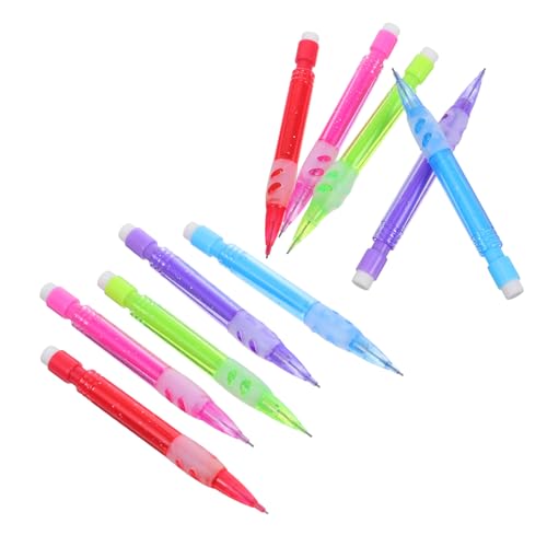 HYTROVE 10Stücke Mini Mechanische Stifte mit Radiergummi Taschenstifte für Schule Büro und Kreative Projekte Langlebig Stabil und Vielseitig Einsetzbar von HYTROVE