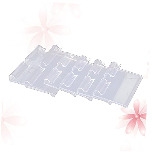 HYTROVE 10Stücke Preisschilder aus PVC Transparente Preisetiketten für Supermärkte Geschäfte und Einzelhandel Langlebige Preisschildhalter für Einfache Kennzeichnung von HYTROVE