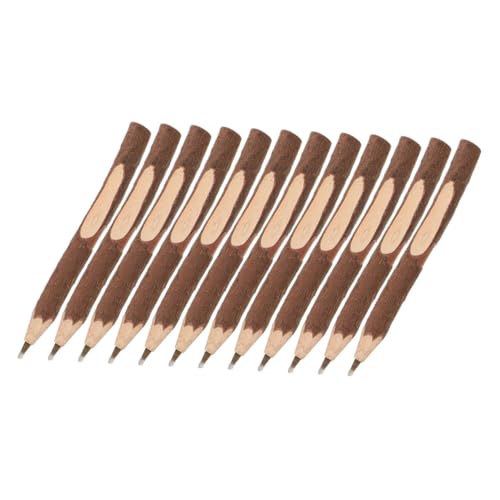 HYTROVE 12 Stück Handgefertigte Holz Kugelschreiber aus Naturholz mit Schwarzer Stilvolle Schreibgeräte für Schule Büro und Kreative Journaleinsätze HYTROVE 12 Stück Handgefertigte Holz Kugelschreiber aus Naturholz mit Schwarzer Stilvolle Schreibgeräte für Schule Büro und Kreative Journaleinsätze von HYTROVE