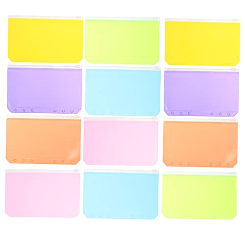 HYTROVE 12 Stück Teiliges Dokumententaschen aus PVC Reißverschluss Organizer für Quittungen Transparente Aufbewahrungstasche für Büro und Zuhause Sortieren und Organisieren von Unterlagen HYTROVE 12 Stück Teiliges Dokumententaschen aus PVC Reißverschluss Organizer für Quittungen Transparente Aufbewahrungstasche für Büro und Zuhause Sortieren und Organisieren von Unterlagen von HYTROVE