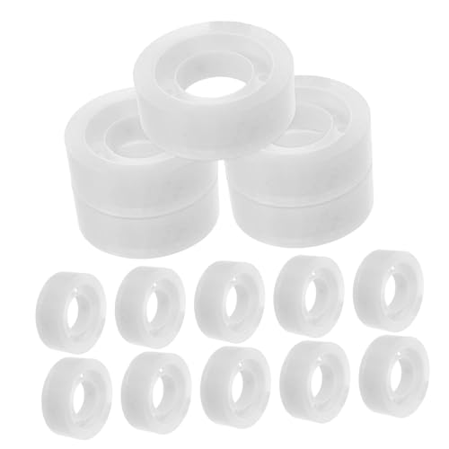 HYTROVE 16 Rolls Büro Klare Bänder Unsichtbares Packband Klares Klebeband Stationäres Klebeband Klar Klebrige Klebebandrolle Klares Schreibband Rollen von HYTROVE