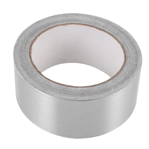 HYTROVE 1Rolle Isolierendes Aluminiumfolien Dichtband Hochtemperaturbeständiges Klebeband für Rohrisolierung Wasserdichtigkeit und Elektrische Anwendungen DIY Versorgung HYTROVE 1Rolle Isolierendes Aluminiumfolien Dichtband Hochtemperaturbeständiges Klebeband für Rohrisolierung Wasserdichtigkeit und Elektrische Anwendungen DIY Versorgung von HYTROVE