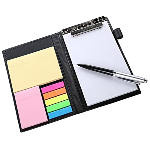 HYTROVE 1Satz Haftnotizen Set mit PU Lederhülle für Schule und Büro Selbstklebende Notizzettel für Wichtige Erinnerungen Tragbares Design Schwarz HYTROVE 1Satz Haftnotizen Set mit PU Lederhülle für Schule und Büro Selbstklebende Notizzettel für Wichtige Erinnerungen Tragbares Design Schwarz von HYTROVE