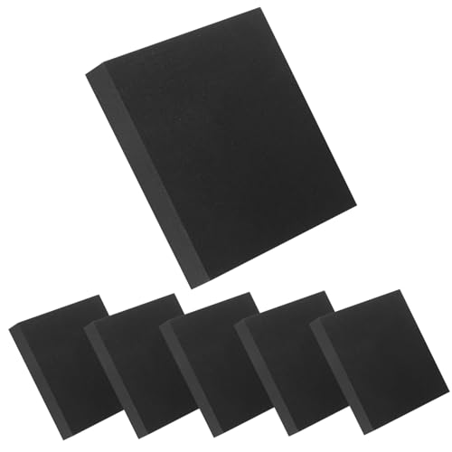 HYTROVE 1Satz Schwarze Selbstklebende Memo Pads mit Weißem Stift Notizaufkleber für Büro Schule und Zuhause Praktische Haftnotizen für Erinnerungen und Listen von HYTROVE