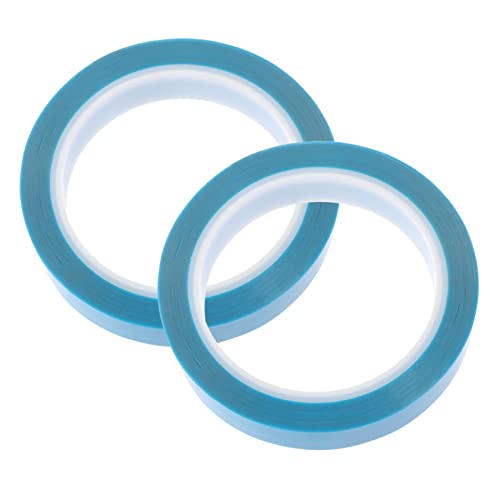 HYTROVE 2 Rollen Klebeband für Kühlschränke Selbstklebendes Pet Tape Blau für Türfixierung und Klimaanlagen Ablösbar und Rückstandsfrei von HYTROVE
