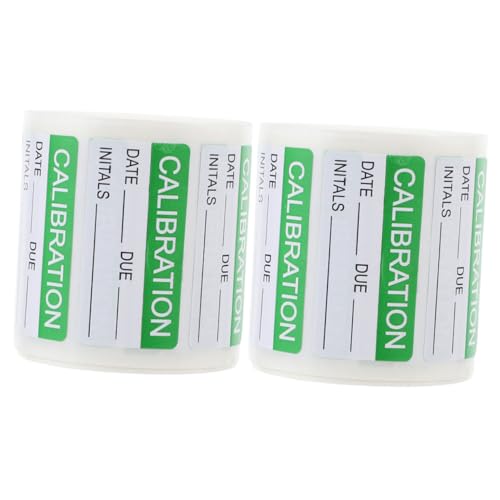 HYTROVE 2 Rollen Label Aufkleber Tag Kalibrierung Flash Drive Etiketten Aufkleber Grün HYTROVE 2 Rollen Label Aufkleber Tag Kalibrierung Flash Drive Etiketten Aufkleber Grün von HYTROVE