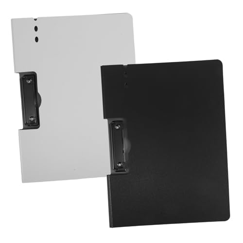 HYTROVE 2 Stück Aktenordner mit Metall Seitenclip Staubdicht Robuste Klemmmechanik für Büro und Schule Design zur Organisation von Dokumenten HYTROVE 2 Stück Aktenordner mit Metall Seitenclip Staubdicht Robuste Klemmmechanik für Büro und Schule Design zur Organisation von Dokumenten von HYTROVE