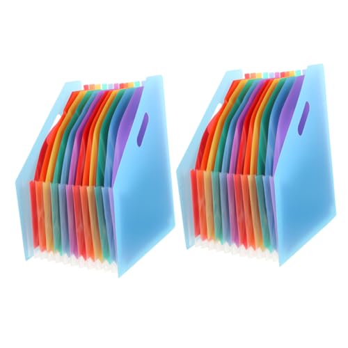 HYTROVE 2 Stück Erweiterbarer Datei Organizer Aktenordner für Quittungen und Dokumente für Büro Schule und Zuhause Blauer Außenbezug Leicht und Robust HYTROVE 2 Stück Erweiterbarer Datei Organizer Aktenordner für Quittungen und Dokumente für Büro Schule und Zuhause Blauer Außenbezug Leicht und Robust von HYTROVE