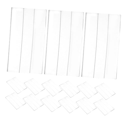 HYTROVE 20 Stück Transparente Acryl Preisetikettenhalter Wandmontierte Schilderhalter für Einzelhandel Supermärkte und Ausstellungen Regal Tag Halter HYTROVE 20 Stück Transparente Acryl Preisetikettenhalter Wandmontierte Schilderhalter für Einzelhandel Supermärkte und Ausstellungen Regal Tag Halter von HYTROVE