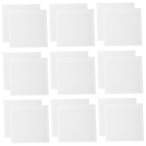 HYTROVE 20Stücke Selbstklebende Etikettenhalter für Karten Transparente zur Organisation von Beschreibbare Haftetaschen für Büro und Lager von HYTROVE