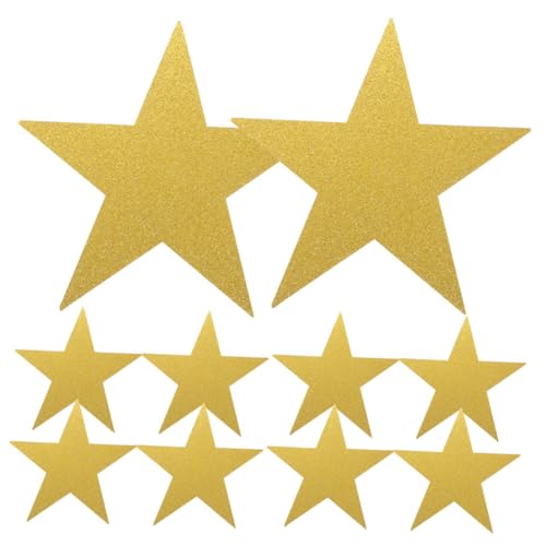 HYTROVE 24 Stück Handgeschnittenes Papier Sterne Ausschnitte Geburtstag Konfetti Tischdekorationen Für Partys Sternausschnitt Aus Papier Papiersterne Dekoration Glitzersterne Golden HYTROVE 24 Stück Handgeschnittenes Papier Sterne Ausschnitte Geburtstag Konfetti Tischdekorationen Für Partys Sternausschnitt Aus Papier Papiersterne Dekoration Glitzersterne Golden von HYTROVE