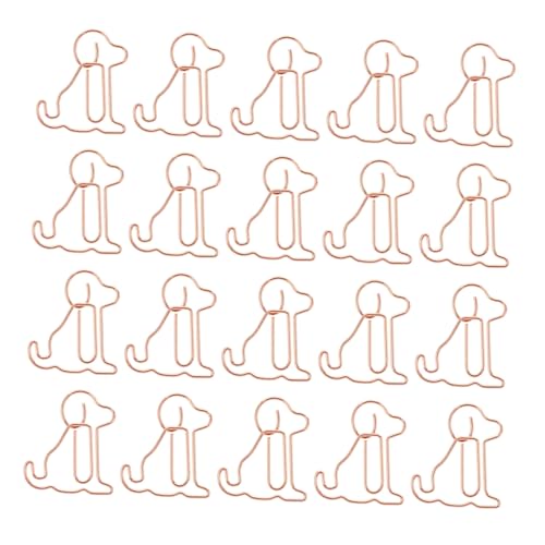 HYTROVE 25 Stück Teiliges Niedliche Hund Metall Lesezeichen Clips Kreative Tierform Büroklammern für Notizen Fotos und Karten Vielseitige Geschenkidee für Hundeliebhaber und Bürobedarf HYTROVE 25 Stück Teiliges Niedliche Hund Metall Lesezeichen Clips Kreative Tierform Büroklammern für Notizen Fotos und Karten Vielseitige Geschenkidee für Hundeliebhaber und Bürobedarf von HYTROVE