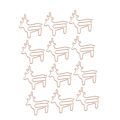 HYTROVE 25 Stück Tierförmige Büroklammern Kreative Büroklammern für Lesezeichen Notizen Karten und Dokumente Dekorative Clips für Büro und Zuhause von HYTROVE