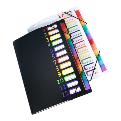 HYTROVE 2Stücke Fächermappen mit Fächern Erweiterbare Dokumentenmappe aus Material für Home Office und Studium Design für Optimalen Ordnung und Stil HYTROVE 2Stücke Fächermappen mit Fächern Erweiterbare Dokumentenmappe aus Material für Home Office und Studium Design für Optimalen Ordnung und Stil von HYTROVE