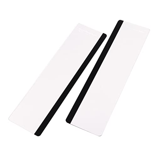 HYTROVE 2Stücke Transparentes Acryl Computer Memo Board Multifunktionales Notizhalter für Monitor Haftnotizen und Erinnerungen für Büro und Studium Links und Rechts HYTROVE 2Stücke Transparentes Acryl Computer Memo Board Multifunktionales Notizhalter für Monitor Haftnotizen und Erinnerungen für Büro und Studium Links und Rechts von HYTROVE