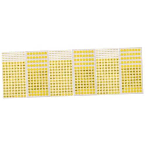 HYTROVE 3 Sätze Nummernaufkleber Bunt Aufkleber Nach Nummer Nummern Aufkleber Zahlenaufkleber Digitale Etiketten Klassifizierungsaufkleber Kupferplattenaufkleber Yellow 10 Blätter * 3 HYTROVE 3 Sätze Nummernaufkleber Bunt Aufkleber Nach Nummer Nummern Aufkleber Zahlenaufkleber Digitale Etiketten Klassifizierungsaufkleber Kupferplattenaufkleber Yellow 10 Blätter * 3 von HYTROVE
