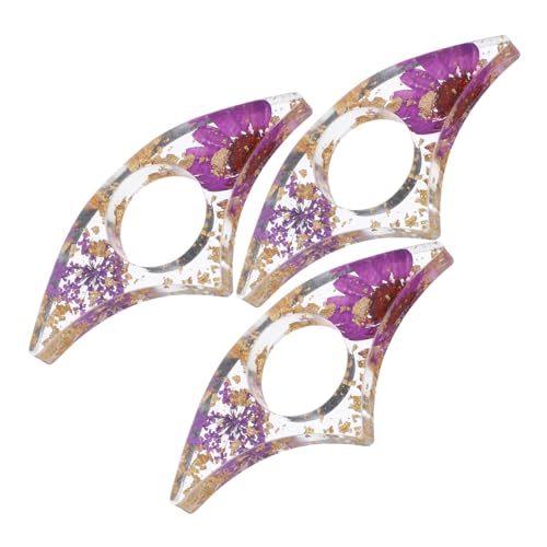 HYTROVE 3 Stück Buchseitenhalter mit Getrockneten Blumen Robuster Daumenring Lesezeichen aus Resin Lesezubehör für Buchliebhaber und Leser Handgefertigt und Tragbar HYTROVE 3 Stück Buchseitenhalter mit Getrockneten Blumen Robuster Daumenring Lesezeichen aus Resin Lesezubehör für Buchliebhaber und Leser Handgefertigt und Tragbar von HYTROVE