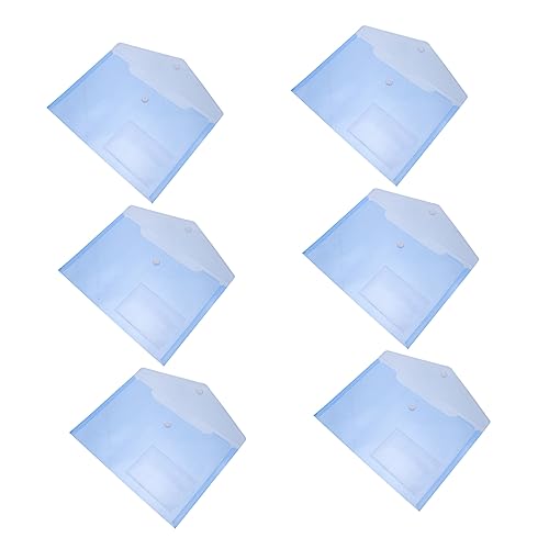 HYTROVE 30Stücke Transparente Dokumententaschen mit Knopfverschluss Reißfest für Büro und Schule zur Aufbewahrung von Unterlagen und Schreibwaren HYTROVE 30Stücke Transparente Dokumententaschen mit Knopfverschluss Reißfest für Büro und Schule zur Aufbewahrung von Unterlagen und Schreibwaren von HYTROVE