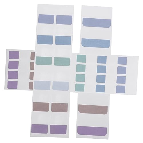 HYTROVE 420Stücke Selbstklebende Klebefahnen Haftmarker für Notizen Bürobedarf Designs Praktische Index Tabs für Schule und Zuhause HYTROVE 420Stücke Selbstklebende Klebefahnen Haftmarker für Notizen Bürobedarf Designs Praktische Index Tabs für Schule und Zuhause von HYTROVE