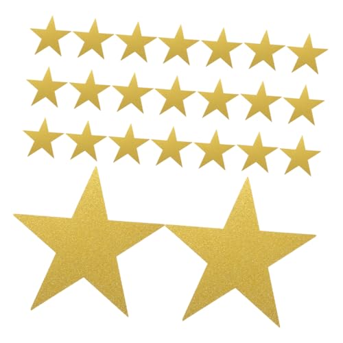 HYTROVE 48 Stück Teiliges Glitzernde Papierstern Ausschnitte für Klassenzimmer Dekoration Bastelbedarf Kreative Diy Projekte für Erwachsene und Langlebig von HYTROVE