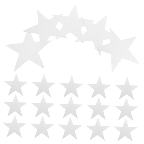 HYTROVE 48 Stück Teiliges von Handgeschnittenen Doppelseitigen Glitzerpapier Sternen für Diy Bastelprojekte Unterrichtsdekorationen und Kreative Wandgestaltungen für Klassenzimmer und von HYTROVE