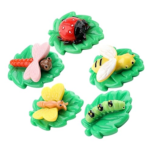 HYTROVE 5 Stück Mikro Landschaftsornament Mini Insektenfigur Miniatur Insektenanhänger Kleine Tierfiguren Kleiner Anhänger Kleine Insektenstatue Kleine Insektenanhänger Mini HYTROVE 5 Stück Mikro Landschaftsornament Mini Insektenfigur Miniatur Insektenanhänger Kleine Tierfiguren Kleiner Anhänger Kleine Insektenstatue Kleine Insektenanhänger Mini von HYTROVE