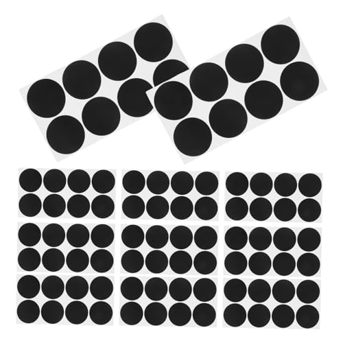 HYTROVE 50 Blatt Selbstklebende Schwarze Punktetiketten für Büro Schule und Veranstaltungen Schreibbare Haftnotizen zur Kennzeichnung und Organisation HYTROVE 50 Blatt Selbstklebende Schwarze Punktetiketten für Büro Schule und Veranstaltungen Schreibbare Haftnotizen zur Kennzeichnung und Organisation von HYTROVE
