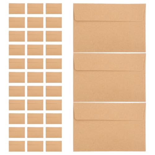 HYTROVE 60 Stück Selbstklebende Hochzeitseinladungen Umschläge Design für Briefe Blanko Taschen Briefaufbewahrung Papierumschläge für Einladungen und Karten von HYTROVE