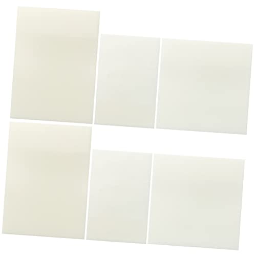HYTROVE 6Stücke Teiliges Selbstklebende Memo Pads für Büro und Schule Abnehmbarer für Annotationen und Notizen von HYTROVE