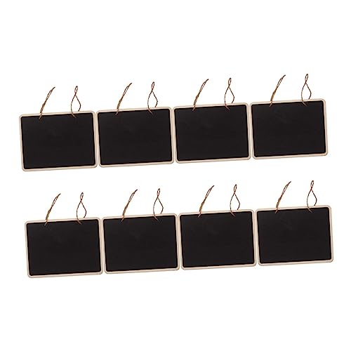 HYTROVE 8 Stück Hängende Holztafel Doppelseitige Kreidetafeln Beschriften für Hochzeiten Kinderprojekte und Dekoration mit Juteseil HYTROVE 8 Stück Hängende Holztafel Doppelseitige Kreidetafeln Beschriften für Hochzeiten Kinderprojekte und Dekoration mit Juteseil von HYTROVE