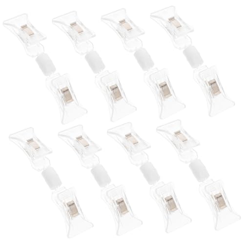 HYTROVE 8 Stück Teiliges Transparente für Preisschilder und Etiketten Doppelseitige Halterung Langlebig Rutschfest Geeignet für Einzelhandel und Supermärkte HYTROVE 8 Stück Teiliges Transparente für Preisschilder und Etiketten Doppelseitige Halterung Langlebig Rutschfest Geeignet für Einzelhandel und Supermärkte von HYTROVE