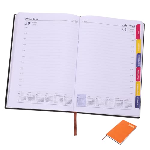 HYTROVE Eleganter Tagesplaner Notizblock Kalender für Tägliche Planung Zuhause Schule Vielseitig Einsetzbar für Studenten und Büroangestellte mit Dickem für Reibungsloses Schreiberlebnis von HYTROVE