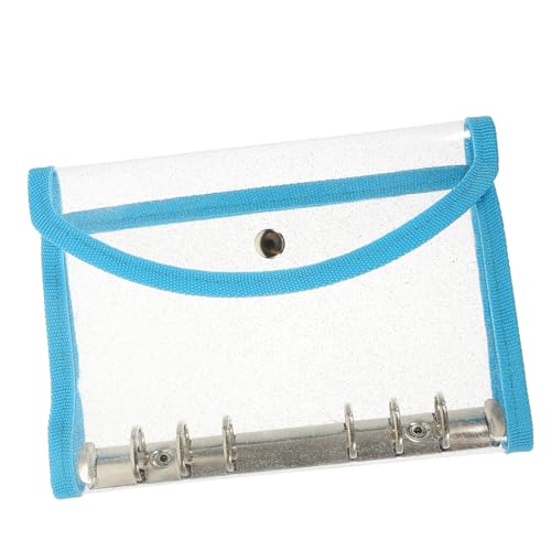 HYTROVE Klarer PVC Notizbuchhülle Nachfüllbarer Ordner Transparente Planerhülle Büro Zubehör Loseblatt Organizer HYTROVE Klarer PVC Notizbuchhülle Nachfüllbarer Ordner Transparente Planerhülle Büro Zubehör Loseblatt Organizer von HYTROVE