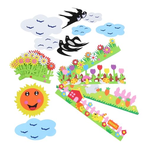 HYTROVE Klassenzimmer Dekorationsset mit Cartoon Ausschnitten für Pinnwände Kreative Bastelprojekte und Dekorationen für und Kindergärten HYTROVE Klassenzimmer Dekorationsset mit Cartoon Ausschnitten für Pinnwände Kreative Bastelprojekte und Dekorationen für und Kindergärten von HYTROVE