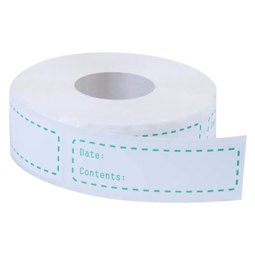 HYTROVE Küchen Lebensmitteldatum Aufkleber Englisch Record Date Selbstklebend Abziehbar Umweltfreundlich Papier Aufbewahrungsetiketten für Gefrierfach und Kühlschrank HYTROVE Küchen Lebensmitteldatum Aufkleber Englisch Record Date Selbstklebend Abziehbar Umweltfreundlich Papier Aufbewahrungsetiketten für Gefrierfach und Kühlschrank von HYTROVE