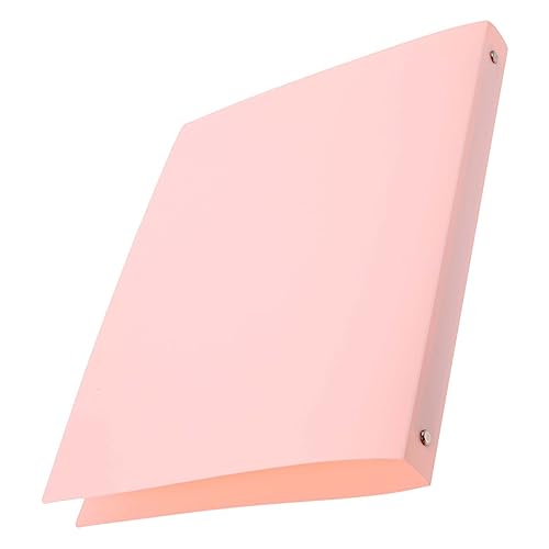 HYTROVE Loose Leaf Ordner Tragbarer Dokumentenordner mit Metallclips für Schule Büro und Reisen Ring System für Wichtige Unterlagen und Organisation von HYTROVE