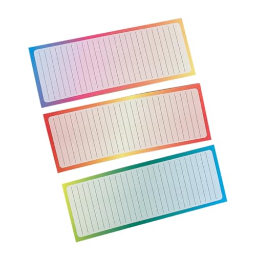 HYTROVE Magnetischer Notizblock für Kühlschrank Farbverlauf Praktische To Do Liste Stark Haftend für Einfache Notizen und Erinnerungen von HYTROVE