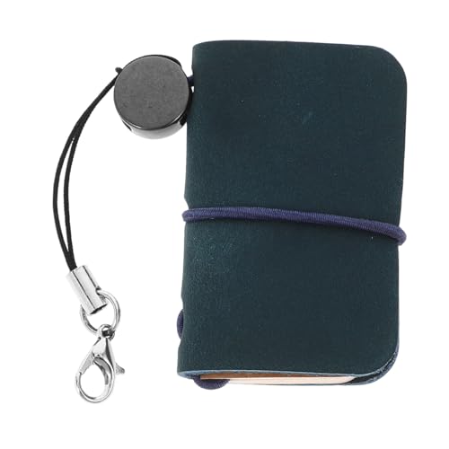 HYTROVE Mini Notizbuch Handgefertigt Kleines Notizblock aus Leder Tragbar und Praktisch für Schule Büro und Zuhause Dunkelblau für Notizen Unterwegs HYTROVE Mini Notizbuch Handgefertigt Kleines Notizblock aus Leder Tragbar und Praktisch für Schule Büro und Zuhause Dunkelblau für Notizen Unterwegs von HYTROVE
