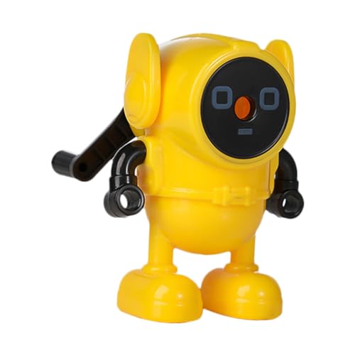 HYTROVE Niedlicher Handkurbel Bleistiftspitzer im Roboterdesign Kompakter Benutzerfreundlicher Anspitzer für Schule Büro und Zuhause für Schüler HYTROVE Niedlicher Handkurbel Bleistiftspitzer im Roboterdesign Kompakter Benutzerfreundlicher Anspitzer für Schule Büro und Zuhause für Schüler von HYTROVE