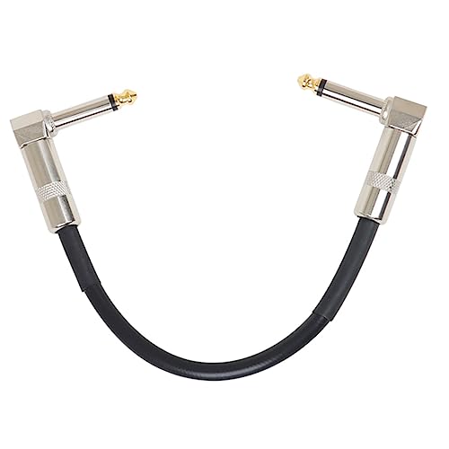 HYTROVE Professionelles Gitarren Effektkabel mit Metallstecker Geeignet für Gitarrenpedale und Musikinstrumente Langlebig und Einfach zu Verwenden von HYTROVE