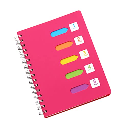 HYTROVE Spiral Notizbuch Mit Kategorisierung Für Schüler Dickes Notepad Für Tagebuch Und Notizen Für Schule Und Reisen Rosé HYTROVE Spiral Notizbuch Mit Kategorisierung Für Schüler Dickes Notepad Für Tagebuch Und Notizen Für Schule Und Reisen Rosé von HYTROVE