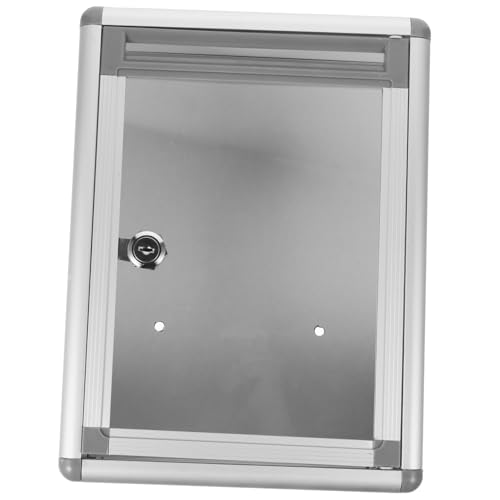 HYTROVE Walsmoted Vorschaften Schreibtisch Briefkasten Briefhalter Für Die Wand Wandmontierte Postfach Mit Schloss Postfach Im Büro Vorschlagsboxen Büropost Aluminiumlegierung HYTROVE Walsmoted Vorschaften Schreibtisch Briefkasten Briefhalter Für Die Wand Wandmontierte Postfach Mit Schloss Postfach Im Büro Vorschlagsboxen Büropost Aluminiumlegierung von HYTROVE