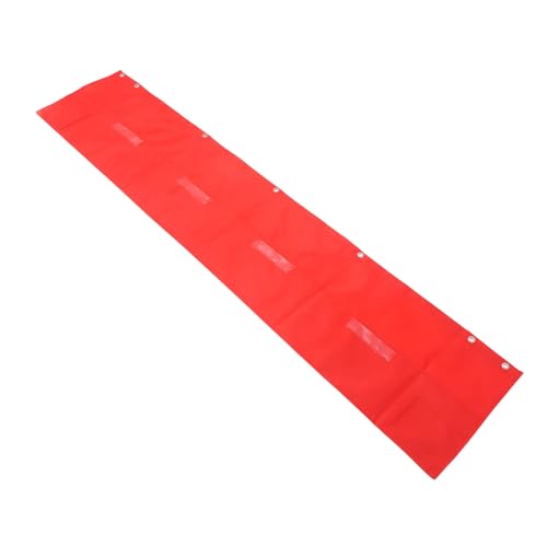 HYTROVE Whiteboard Organizer für Unterrichtsmaterialien Wandhängende Tasche aus Strapazierfähigem Fach Rot für Schule und Büro von HYTROVE