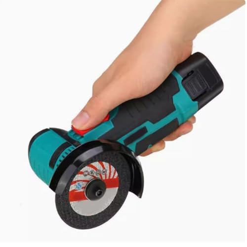 HYZHANHONG 12V Handheld Lithium Batterie Akkulose tragbare Polierschneidemaschine Wiederaufladbarer Mini Winkelschleifer Cutter 19500rpm elektrisches Schleifwerkzeug HYZHANHONG 12V Handheld Lithium Batterie Akkulose tragbare Polierschneidemaschine Wiederaufladbarer Mini Winkelschleifer Cutter 19500rpm elektrisches Schleifwerkzeug von HYZHANHONG