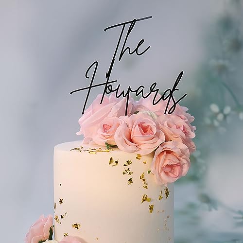 Personalisierbare Kuchendekoration aus Acryl, 12 Farben, personalisierbar mit Namen, für Hochzeiten, Geburtstage und Jubiläen Personalisierbare Kuchendekoration aus Acryl, 12 Farben, personalisierbar mit Namen, für Hochzeiten, Geburtstage und Jubiläen von HZGUEOSTB