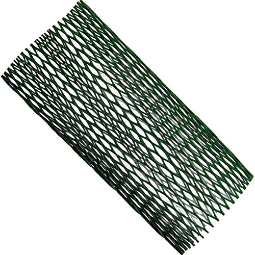 HaGa® 5 m Verpackungsnetz Netzschlauch Schutznetz Ø 100-200 mm | Farbe Grün | Oberflächenschutznetz | Netzbeutel | wiederverwendbar | Meterware von HaGa
