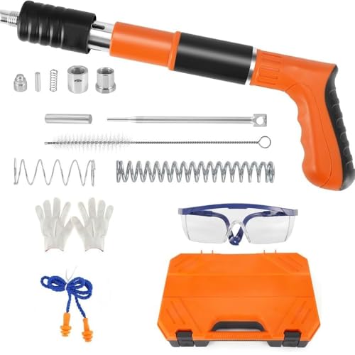 HaTur Manuelle Mini Nagelpistole 5 Gänge Einstellbare Nagelpistole aus Stahl Wand Nagelpistolen Betonnagelpistole für Deckenwandanker Drahtschlitzgerät HaTur Manuelle Mini Nagelpistole 5 Gänge Einstellbare Nagelpistole aus Stahl Wand Nagelpistolen Betonnagelpistole für Deckenwandanker Drahtschlitzgerät von HaTur