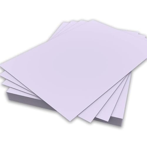 A4-Papier, 80 g/m², doppelseitig, Druckerpapier, Kopierer, Origami, Flyer, Zeichnen, Schule, Büro, Druck, 210 x 297 mm, A4-Papier, 80 g/m², 50 Blatt, Lila von Habercrafts
