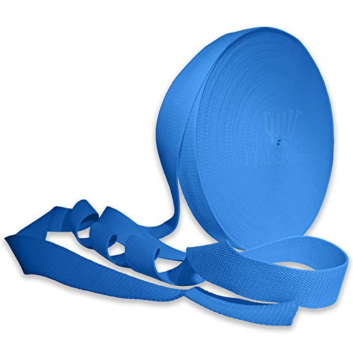 Habercrafts CW_20_25MM_20M Gurtband, Gürtel, Umreifung, Baumwollgewebe, blau, Meters Habercrafts CW_20_25MM_20M Gurtband, Gürtel, Umreifung, Baumwollgewebe, blau, Meters von Habercrafts